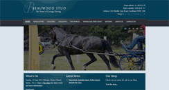Desktop Screenshot of beauwoodstud.com.au